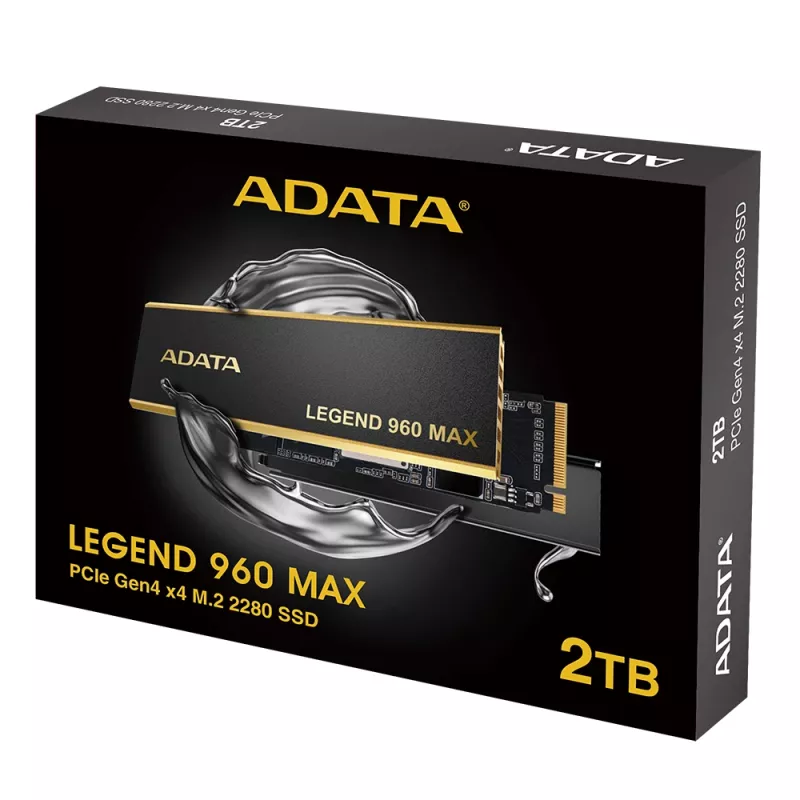 SSD disks ADATA 2 TB M.2 PCI Express 4.0 NVMe LEGEND 960 MAX