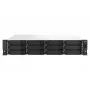 QNAP TS-1264U-RP NAS Rack (2U) Intel® Celeron® 8 GB DDR4 0 TB QNAP QTS Alumīnijs, Melns