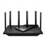 TP-Link Archer AX5400 Multi-Gigabit WiFi 6 maršrutētājs, Wi-Fi 6 (802.11ax), Divjoslu (2.4 GHz / 5 GHz), Ethernet LAN, Melns, Galda/staba maršrutētājs