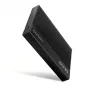 HDD/SSD ārējais korpuss Axagon EE25-GTR USB-C 3.2 Gen 2 Melns 2.5 collas