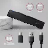 HDD/SSD ārējais korpuss Axagon EE25-GTR USB-C 3.2 Gen 2 Melns 2.5 collas