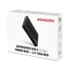 HDD/SSD ārējais korpuss Axagon EE25-GTR USB-C 3.2 Gen 2 Melns 2.5 collas