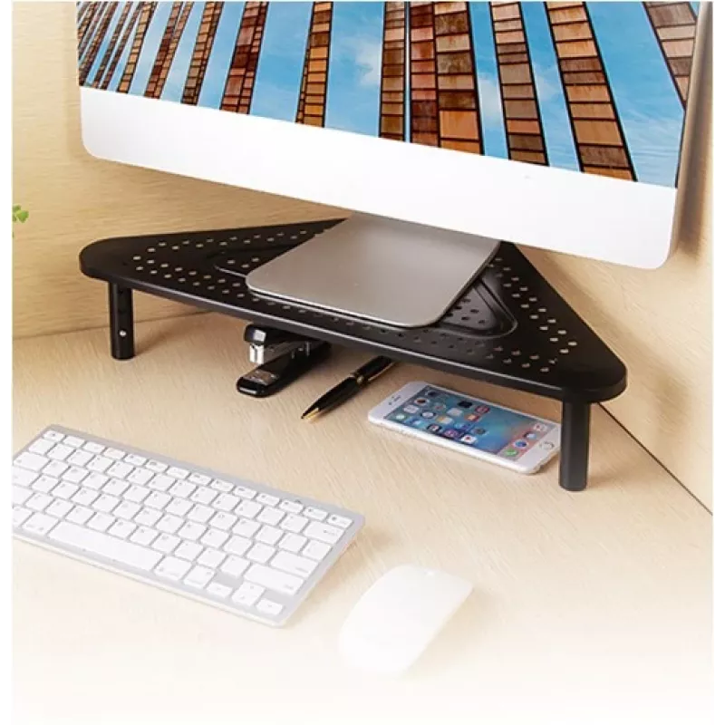 Monitora statīvs Gembird MS-TABLE-02, brīvi stāvošs, melns, 20 kg