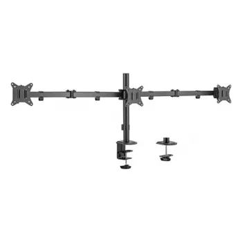 Gembird MA-D3-01 regulējams galda turētājs 3 monitoriem, 17–27 collas, līdz 7 kg