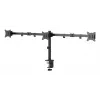 Gembird MA-D3-01 regulējams galda turētājs 3 monitoriem, 17–27 collas, līdz 7 kg