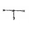 Gembird MA-D3-01 regulējams galda turētājs 3 monitoriem, 17–27 collas, līdz 7 kg