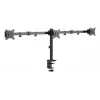 Gembird MA-D3-01 regulējams galda turētājs 3 monitoriem, 17–27 collas, līdz 7 kg