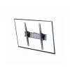 TV stiprinājums Gembird WM-55T-02 32–55 collu ekrāniem, slīpums -12° līdz 12°, VESA 200x200–400x400, 40 kg, melns
