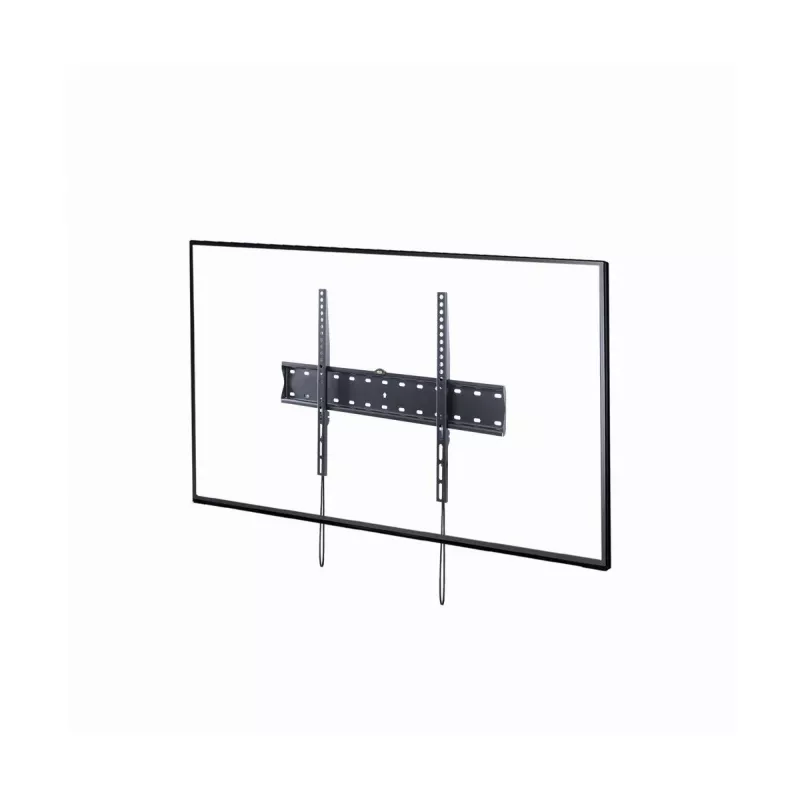 TV stiprinājums Gembird WM-70F-01 melns 37–70 collu televizoriem, 40 kg, VESA 200x200–600x400, 2,5 cm plāns