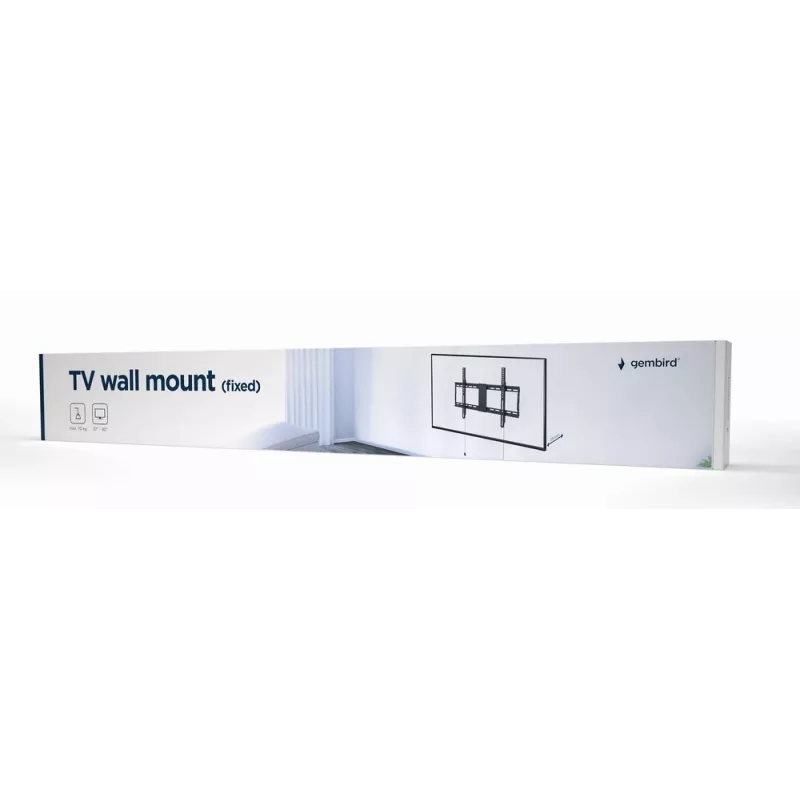 TV stiprinājums Gembird WM-80F-01 2,03 m 70 kg melns