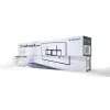 Sienas TV kronšteins Gembird WM-90F-01 43–90 collu ekrāniem, maks. VESA 800x400, 70 kg ietilpība, melns