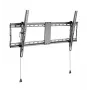 TV sienas stiprinājums Gembird WM-90T-01 43–90 collu ekrāniem, VESA 200x200–800x400, slīpums -12°–3°, 70 kg ietilpība, melns