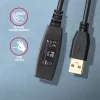 Axagon ADR-220 USB 2.0 A-M -> A-F aktīvs pagarinātāja / atkārtotāja kabelis 20m