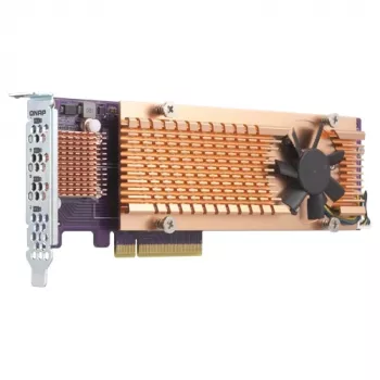 QNAP QM2-4P-384 interfeisa kartes/adapteris Iekšējais PCIe