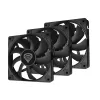GENESIS Oxal 120 Computer case Fan 12 cm Melns 3 gab.