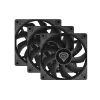 GENESIS Oxal 120 Computer case Fan 12 cm Melns 3 gab.
