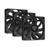 GENESIS Oxal 120 Computer case Fan 12 cm Melns 3 gab.