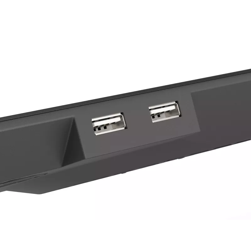 GENESIS Oxid 450 datora dzesēšanas paliktnis 39,6 cm (15,6 collas) 2400 RPM Melns
