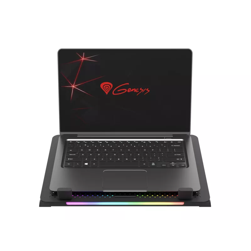 GENESIS Oxid 450 datora dzesēšanas paliktnis 39,6 cm (15,6 collas) 2400 RPM Melns
