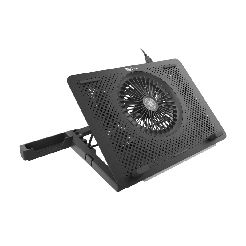 GENESIS Oxid 450 datora dzesēšanas paliktnis 39,6 cm (15,6 collas) 2400 RPM Melns