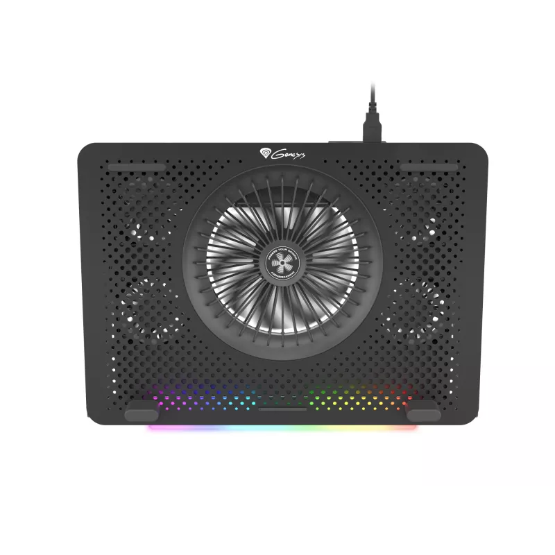 GENESIS Oxid 450 datora dzesēšanas paliktnis 39,6 cm (15,6 collas) 2400 RPM Melns