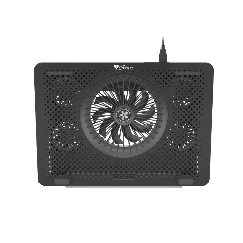 GENESIS Oxid 450 datora dzesēšanas paliktnis 39,6 cm (15,6 collas) 2400 RPM Melns