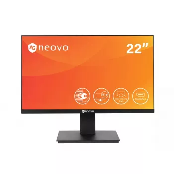 AG Neovo LA-2202 datora monitors 54,6 cm (21,5 collu) 1920 x 1080 pikseļi Full HD LCD Melns