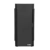 PC korpuss IBOX ANTILA 39 Midi Tower — melns, ATX/microATX, GPU līdz 31 cm, CPU dzesētāja augstums 150 mm