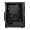 PC korpuss IBOX ANTILA 39 Midi Tower — melns, ATX/microATX, GPU līdz 31 cm, CPU dzesētāja augstums 150 mm