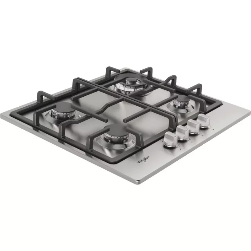 Whirlpool TGML 661 IX R Nerūsējošais tērauds Iebūvējams 58 cm Gāze 4 zonas