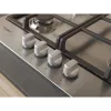Whirlpool TGML 661 IX R Nerūsējošais tērauds Iebūvējams 58 cm Gāze 4 zonas
