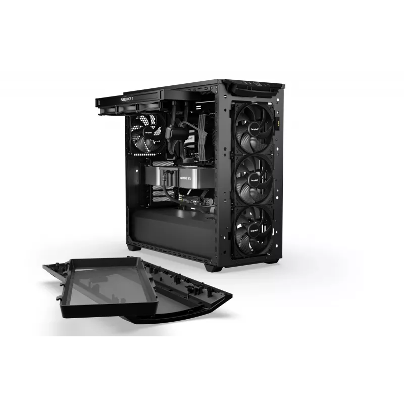 PC korpuss be quiet! Shadow Base 800 Midi Tower Melns