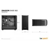 PC korpuss be quiet! Shadow Base 800 Midi Tower Melns