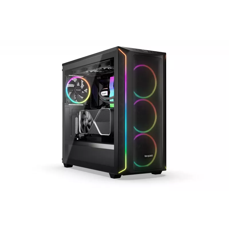 PC korpuss be quiet! Shadow Base 800 FX Midi Tower Melns