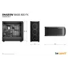 PC korpuss be quiet! Shadow Base 800 FX Midi Tower Melns