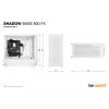 be quiet Shadow Base 800 FX balta Midi korpuss