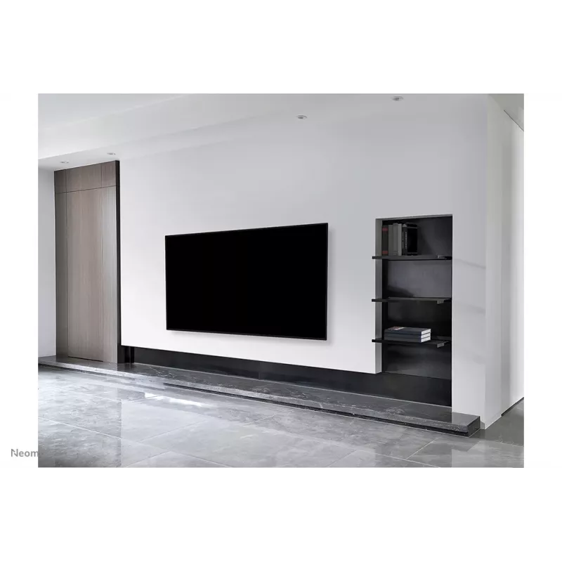 Neomounts WL30-550BL18 TV sienas stiprinājums 43-86 collas - īpaši plakans - vienkārša uzstādīšana