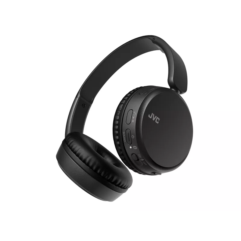 JVC Deep Bass Bluetooth On Ear Melns, bezvadu, zvani/mūzika, 20–20000 Hz, 157 g, austiņas, melnas