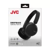 JVC Deep Bass Bluetooth On Ear Melns, bezvadu, zvani/mūzika, 20–20000 Hz, 157 g, austiņas, melnas