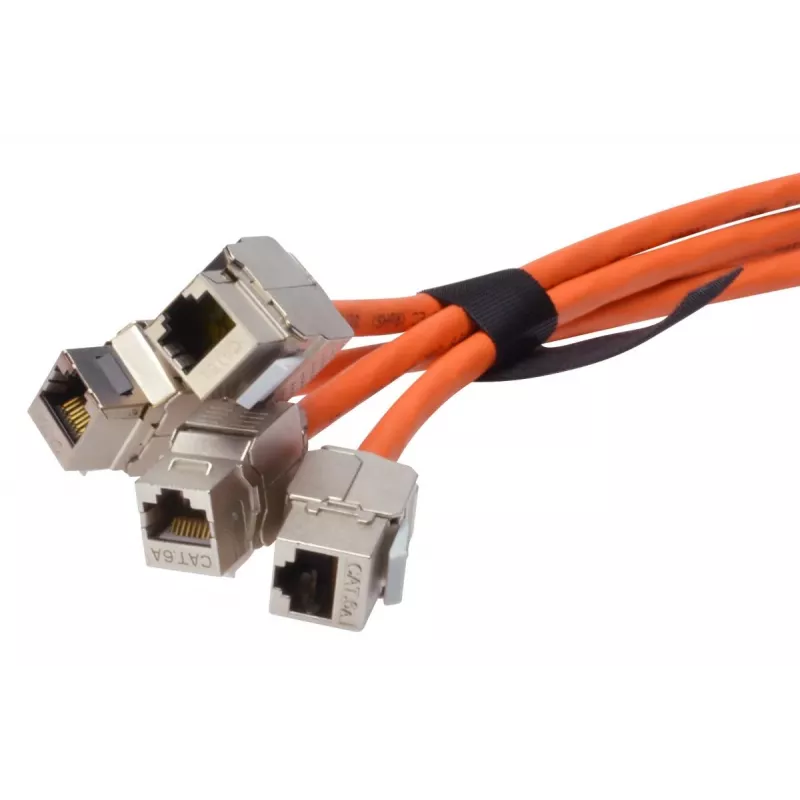 DIGITUS Velcro lente, 20 mm plata strukturētai kabeļošanai, 10 m rullis, krāsa: melna