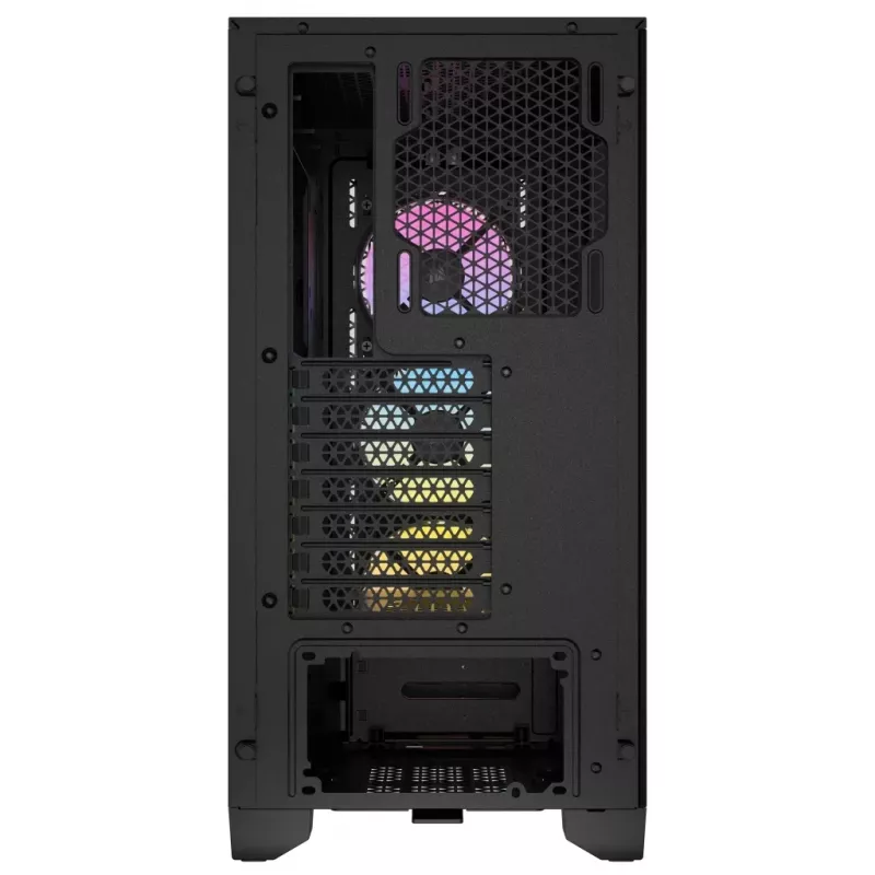 CORSAIR Mid-tower Pc Case - 3000d RGB Airflow - Melns