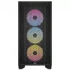 CORSAIR Mid-tower Pc Case - 3000d RGB Airflow - Melns
