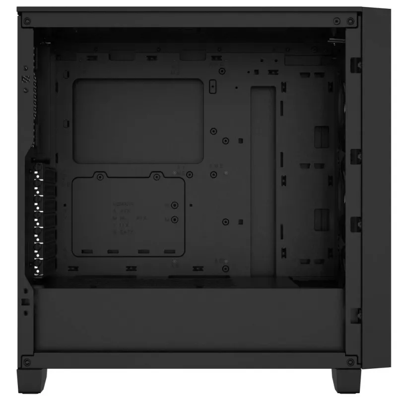 CORSAIR Mid-tower Pc Case - 3000d RGB Airflow - Melns