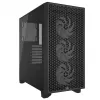 CORSAIR Mid-tower Pc Case - 3000d RGB Airflow - Melns