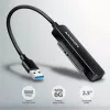 Axagon ADSA-FP2A interfeisa karte USB 3.2 Gen 1 SATA vīrišķais melns