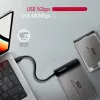 Axagon ADSA-FP2C USB-C 5Gbps - SATA 6G, 2.5 inch SSD/HDD SLIM adapter - Adapter - Digitālie/datu interfeisa kartes/adapteri