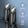 Axagon BUCM2-CM20AB Datu un uzlādes USB 480Mbps kabelis 2 m. PD 240W, 5A. Melns pīts