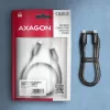 Axagon BUCM2-CM30AB Datu un uzlādes USB 480Mbps kabelis 3 m. PD 240W, 5A. Melns pīts