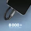 Axagon BUCM32-CF05AB SPEED+ USB-C USB 20Gbps pagarinājuma kabelis 0,5 m
