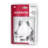 USB kabelis Axagon BUCM-CM20TB 1,1m PD 60W 3A Melns